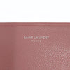 Saint Laurent Paris long wallet in pink leather