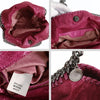 Stella McCartney Mini Falabella fuchsia glitter shoulder bag