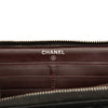Chanel CC Quilted Caviar Zip Around Long Wallet Secondhand
