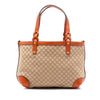Gucci Small Diamante Canvas Craft Tote Secondhand