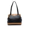 Celine Bicolor Leather Shoulder Bag Secondhand