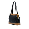 Celine Bicolor Leather Shoulder Bag Secondhand
