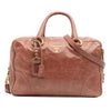 Prada Vitello Shine Bauletto Satchel Secondhand