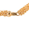 Chanel Gold Plated Double Chain Necklace Secondhand