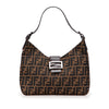 Fendi Zucca Canvas Shoulder Bag Secondhand