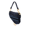 Secondhand Dior Canvas Embroidered Camouflage Saddle Bag