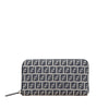 Fendi Zucchino Canvas Zip Around Long Wallet Secondhand