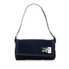Fendi Canvas FF Marble Baguette Shoulder Bag Secondhand