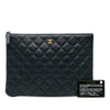 Chanel Medium Quilted Caviar O Case Clutch Secondhand