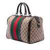 Gucci Medium GG Canvas Web Joy Boston Bag Secondhand