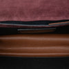 Burberry Small Leather and House Check Canvas Derby Macken Crossbody Secondhand