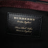 Burberry Small Leather and House Check Canvas Derby Macken Crossbody Secondhand