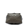 Chanel Small CC Metallic Calfskin Drawstring Flap Backpack Secondhand