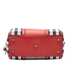 Burberry Medium House Check Canvas Sartorial Alchester Satchel Secondhand