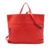 Bottega Veneta Nappa Intrecciato Fold Over Satchel Secondhand