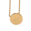Louis Vuitton 18K Yellow Gold and Mother of Pearl Monogram Color Blossom Sun Necklace Secondhand