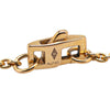 Louis Vuitton 18K Yellow Gold and Mother of Pearl Monogram Color Blossom Sun Necklace Secondhand