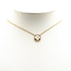 Louis Vuitton 18K Yellow Gold and Mother of Pearl Monogram Color Blossom Sun Necklace Secondhand