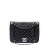Chanel Quilted Metallic Distressed Lambskin CC Crystal Flap Secondhand