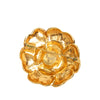 Secondhand Chanel Gold Plated Camellia Brooch