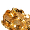 Secondhand Chanel Gold Plated Camellia Brooch