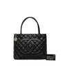 Chanel Caviar Medallion Tote Secondhand