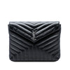 Saint Laurent Matelasse Calfskin Monogram LouLou Document Clutch Secondhand