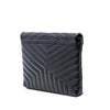 Saint Laurent Matelasse Calfskin Monogram LouLou Document Clutch Secondhand