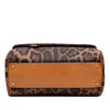 Dolce & Gabbana Large Leopard Print Coated Canvas Miss Sicily Satchel Secondhand