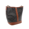 Celine Small Triomphe Coated Canvas Bucket Bag Secondhand