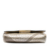 Burberry Embossed Grain Check Leather Langley Crossbody Secondhand