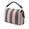 Fendi Mini Pequin Nubuck Baguette Satchel Secondhand