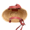 Celine Nano Raffia Cuir Triomphe Classic Panier Tote Secondhand