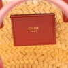 Celine Nano Raffia Cuir Triomphe Classic Panier Tote Secondhand