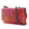 Chanel Tweed Ombre 19 Wallet On Chain Secondhand