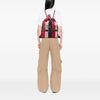 Gucci Canvas Sylvie Baiadera Web Drawstring Backpack Secondhand