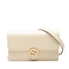 Gucci Dollar Calfskin Interlocking G Wallet on Chain Secondhand
