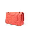 Chanel Medium Classic Chevron Lambskin Double Flap Secondhand
