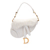 Secondhand Dior Mini Oblique Embroidered Canvas Saddle Bag