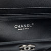 Chanel Large CC Quilted Caviar Frame Clutch Secondhand