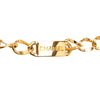 Chanel CC Gold Plated Logo Plate Rue Cambon Medallion Chain Link Belt Secondhand