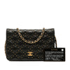 Secondhand Chanel CC Lambskin Studded Diamond Stitch Wallet On Chain
