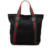 Gucci GG Canvas Web Tote Secondhand