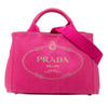 Prada Small Canvas Canapa Logo Satchel Secondhand