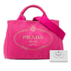 Prada Small Canvas Canapa Logo Tote Secondhand