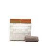 Bottega Veneta Lambskin Maxi Intrecciato The Snap Clutch Secondhand