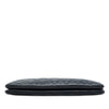 Chanel Large Quilted Caviar Zipped Clutch Secondhand