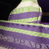 Prada Small Canvas Canapa Striped Logo Tote Secondhand