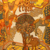 Hermès Art des Steppes Silk Scarf Secondhand