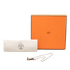 Hermès Palladium Plated and Buffalo Horn Maillon Pendant Necklace Secondhand